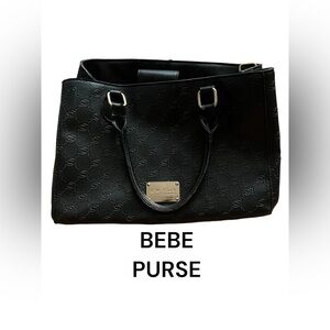 BEBE Black Shoulder Bag Purse
